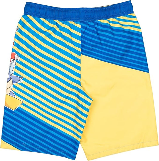 Childrens Pokemon Board Shorts Swim Trunks