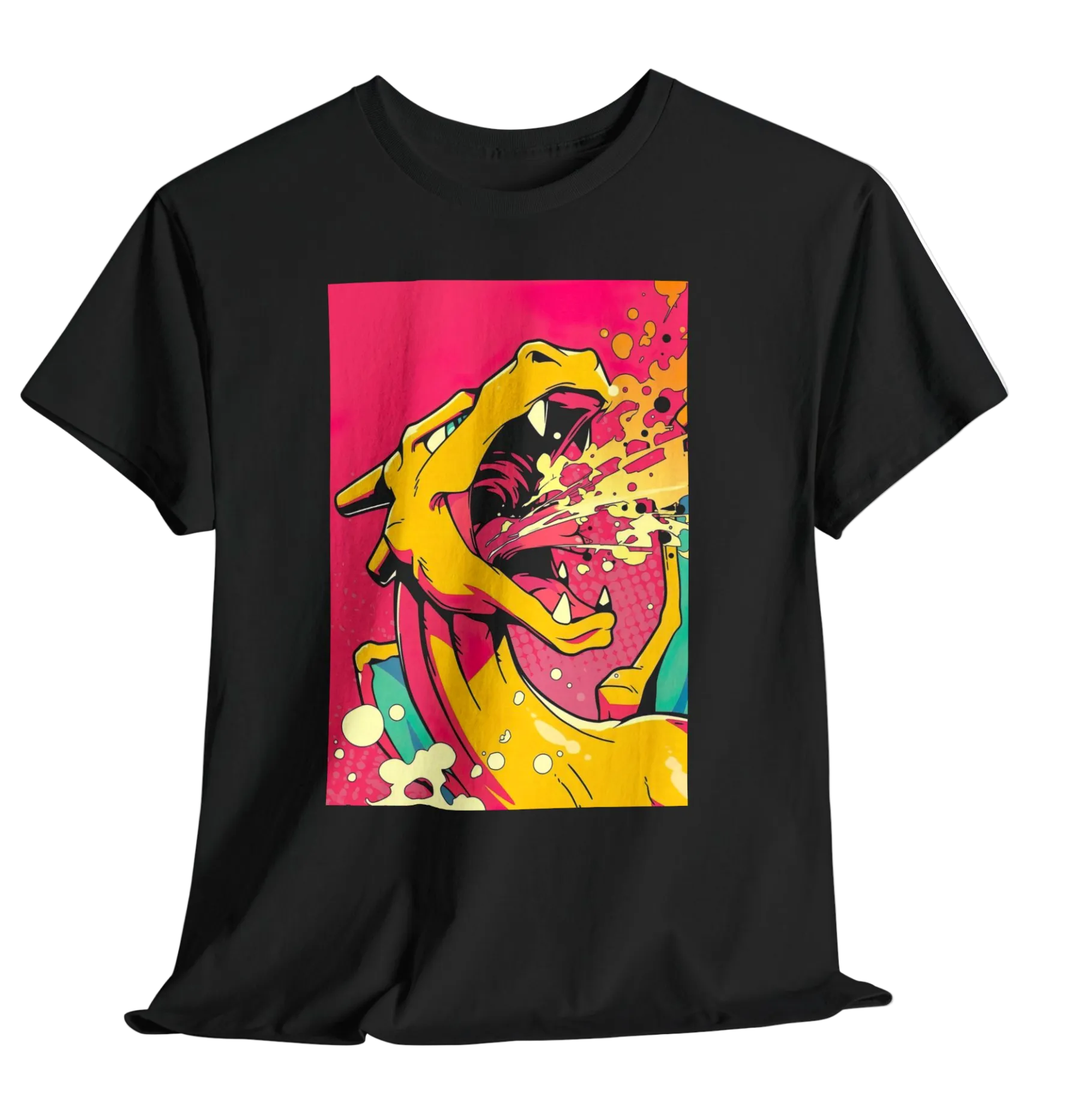 Pokemon Charizard T-shirt Black